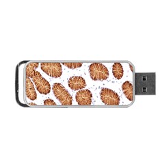 Formalin Paraffin Human Stomach Stained Bacteria Brown Portable Usb Flash (one Side) by Mariart