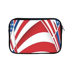 American Flag Star Blue Line Red White Apple Ipad Mini Zipper Cases by Mariart