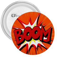 Boom Sale Orange 3  Buttons