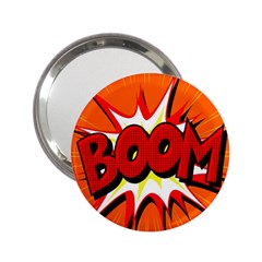 Boom Sale Orange 2 25  Handbag Mirrors