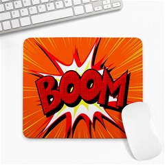 Boom Sale Orange Large Mousepads by Mariart