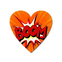 Boom Sale Orange Heart Magnet by Mariart