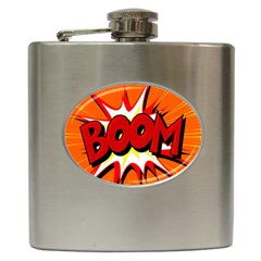 Boom Sale Orange Hip Flask (6 Oz) by Mariart