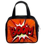 Boom Sale Orange Classic Handbags (2 Sides) Front