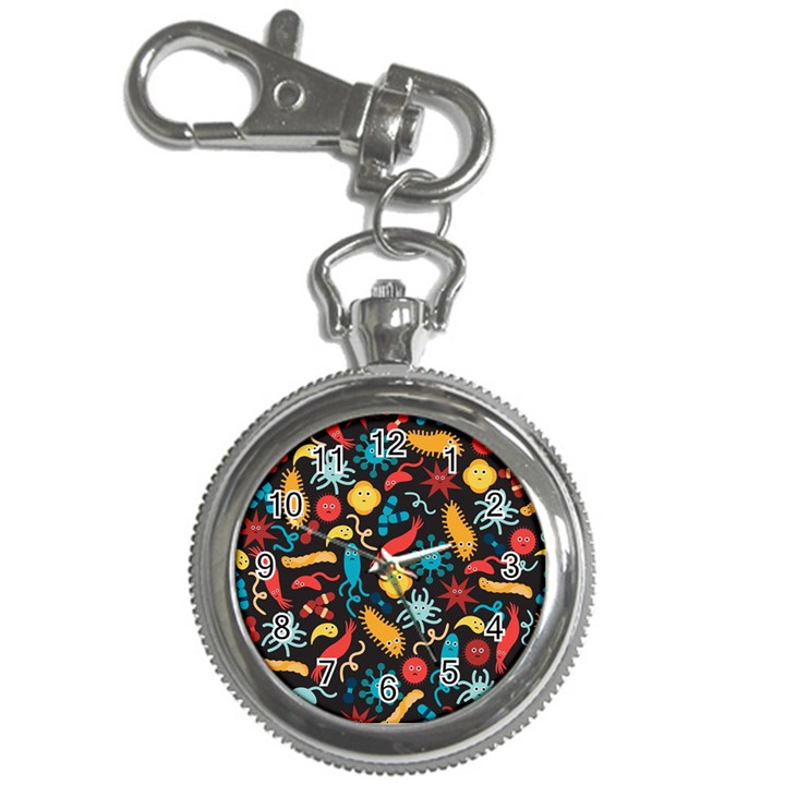 Worm Insect Bacteria Monster Key Chain Watches