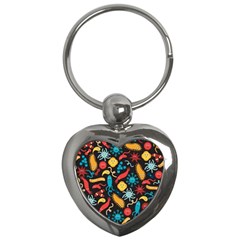 Worm Insect Bacteria Monster Key Chains (heart) 