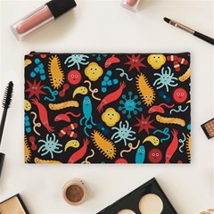 Worm Insect Bacteria Monster Cosmetic Bag (large)  by Mariart