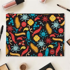 Worm Insect Bacteria Monster Cosmetic Bag (xl)