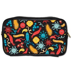 Worm Insect Bacteria Monster Toiletries Bags by Mariart