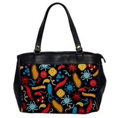 Worm Insect Bacteria Monster Office Handbags by Mariart