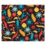 Worm Insect Bacteria Monster Double Sided Flano Blanket (Small)  50 x40  Blanket Back