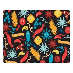 Worm Insect Bacteria Monster Double Sided Flano Blanket (large)  by Mariart