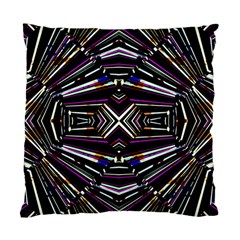 Dark Ethnic Sharp Bold Pattern Standard Cushion Case (one Side) by dflcprints