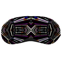 Dark Ethnic Sharp Bold Pattern Sleeping Masks by dflcprints