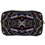 Dark Ethnic Sharp Bold Pattern Toiletries Bags Front