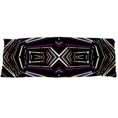 Dark Ethnic Sharp Bold Pattern Body Pillow Case Dakimakura (two Sides) by dflcprints