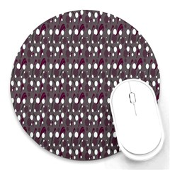 Circles Dots Background Texture Round Mousepads by Mariart