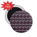 Circles Dots Background Texture 2.25  Magnets (10 pack)  Front