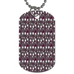 Circles Dots Background Texture Dog Tag (One Side) Front