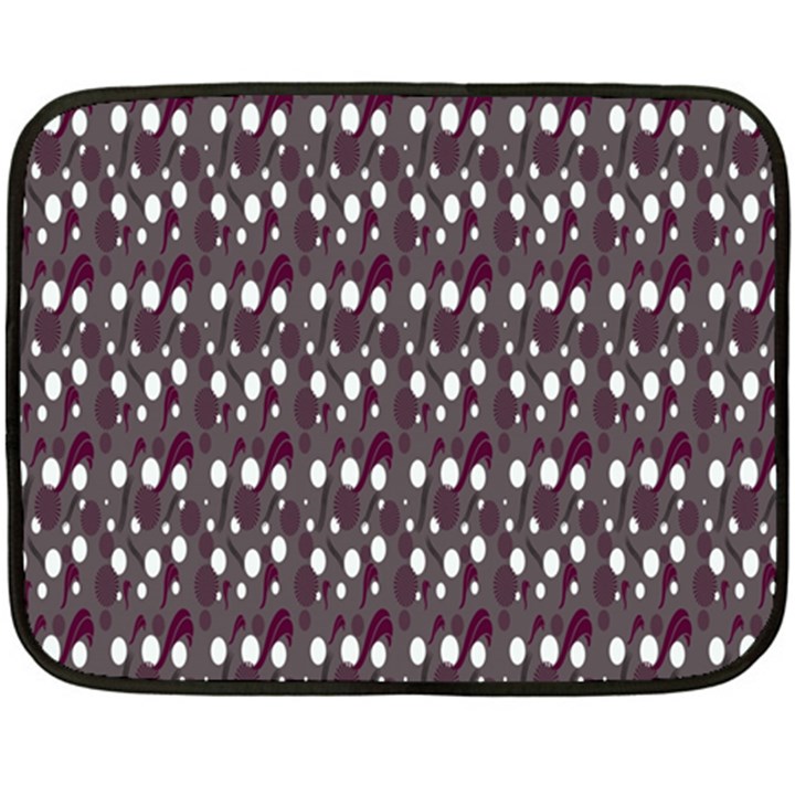 Circles Dots Background Texture Double Sided Fleece Blanket (Mini) 