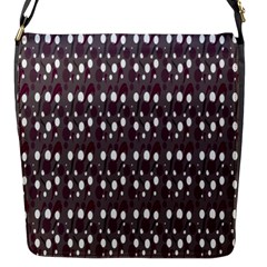 Circles Dots Background Texture Flap Messenger Bag (s)