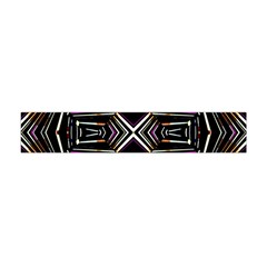 Dark Ethnic Sharp Bold Pattern Flano Scarf (mini) by dflcprintsclothing