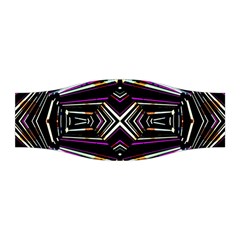 Dark Ethnic Sharp Bold Pattern Stretchable Headband by dflcprintsclothing