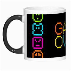 Game Face Mask Sign Morph Mugs by Mariart