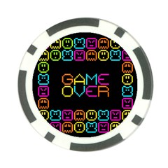 Game Face Mask Sign Poker Chip Card Guard by Mariart