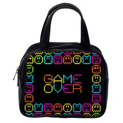 Game Face Mask Sign Classic Handbags (one Side) by Mariart