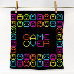 Game Face Mask Sign Face Towel