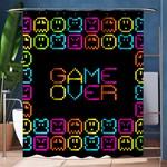 Game Face Mask Sign Shower Curtain 60  x 72  (Medium)  60 x72  Curtain