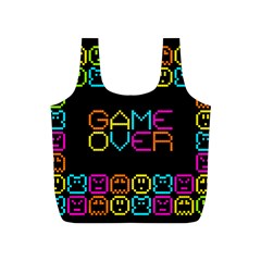 Game Face Mask Sign Full Print Recycle Bags (s)  by Mariart