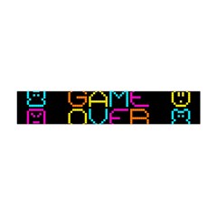 Game Face Mask Sign Flano Scarf (mini) by Mariart