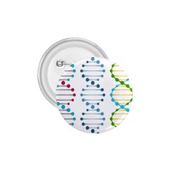 Genetic Dna Blood Flow Cells 1 75  Buttons by Mariart