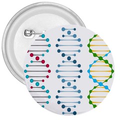 Genetic Dna Blood Flow Cells 3  Buttons