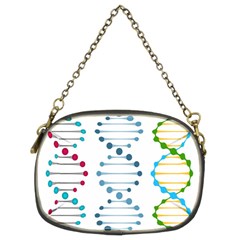 Genetic Dna Blood Flow Cells Chain Purses (two Sides)  by Mariart