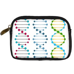 Genetic Dna Blood Flow Cells Digital Camera Cases by Mariart