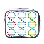 Genetic Dna Blood Flow Cells Mini Toiletries Bags Front