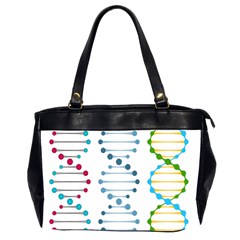 Genetic Dna Blood Flow Cells Office Handbags (2 Sides) 