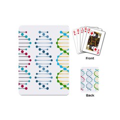 Genetic Dna Blood Flow Cells Playing Cards (mini)  by Mariart