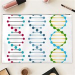 Genetic Dna Blood Flow Cells Cosmetic Bag (XXL)  Back