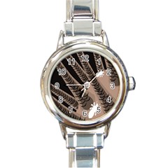 Head Lice Killer Hair Round Italian Charm Watch