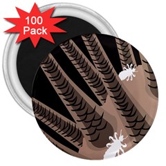 Head Lice Killer Hair 3  Magnets (100 Pack) by Mariart