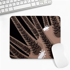 Head Lice Killer Hair Large Mousepads by Mariart