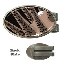 Head Lice Killer Hair Money Clips (oval)  by Mariart