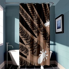 Head Lice Killer Hair Shower Curtain 36  X 72  (stall) 