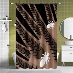 Head Lice Killer Hair Shower Curtain 48  X 72  (small)  by Mariart