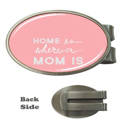 Home Love Mom Sexy Pink Money Clips (oval) 