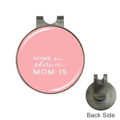 Home Love Mom Sexy Pink Hat Clips With Golf Markers